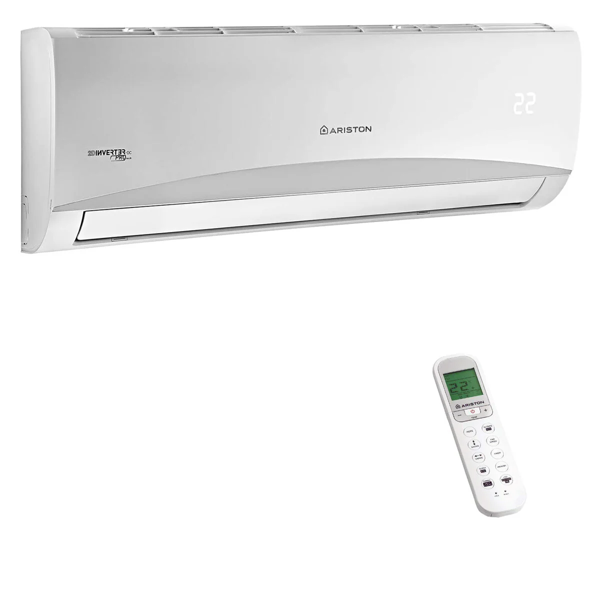 Condizionatore Ariston PRIOS R32 quadri split 9000+9000+9000+18000 BTU inverter A++ unità esterna 10,6 kW - Image 3