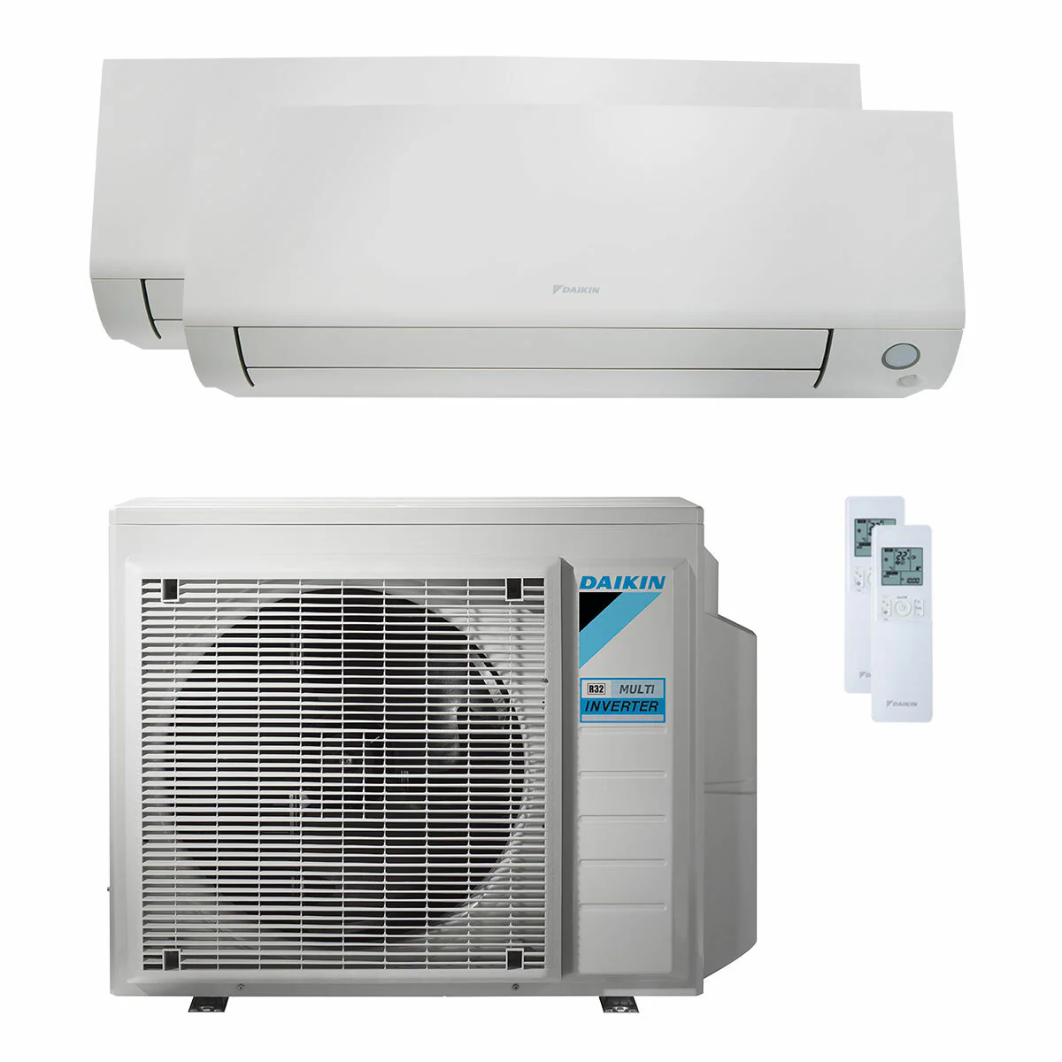 Condizionatore Daikin Perfera All Seasons dual split 15000+15000 BTU inverter A++ wifi unità esterna 7.8 kW