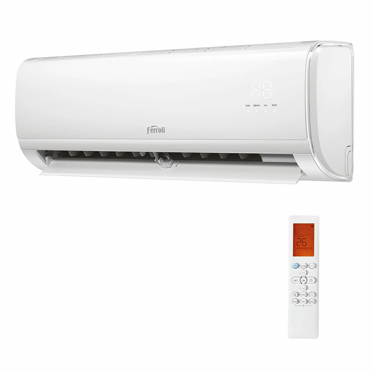 Condizionatore Ferroli Giada quadri split 9000+9000+9000+12000 BTU inverter A wifi unità esterna 8,2 kW - Image 2