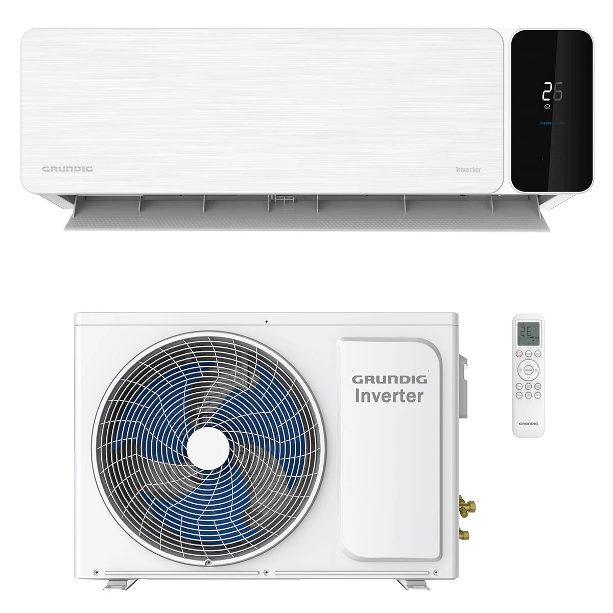 Condizionatore Grundig PROLOGUE GR-4 9000 BTU R32 Inverter WiFi A++/A+ - Image 2