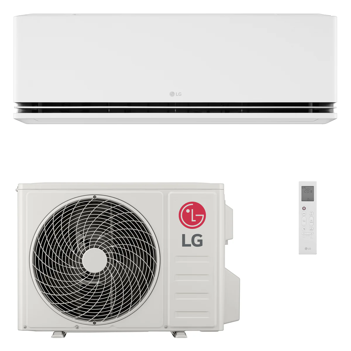 Condizionatore LG DUALCOOL Deluxe AI 24000 BTU R32 Inverter WiFi A++/A+