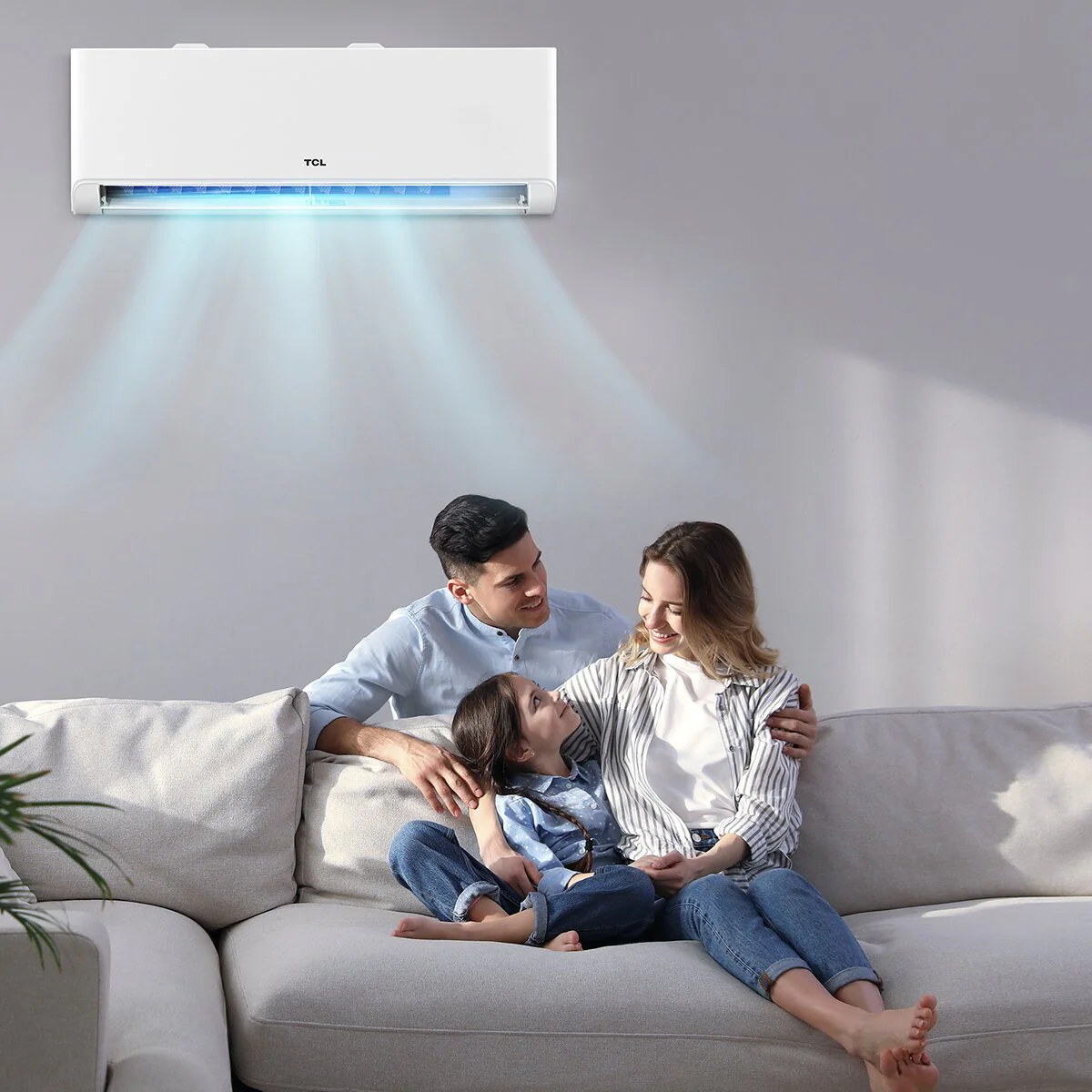 Condizionatore TCL BreezeIN P5 dual split 9000+9000 BTU inverter A++ wifi unità esterna 5.1 kW - Image 2