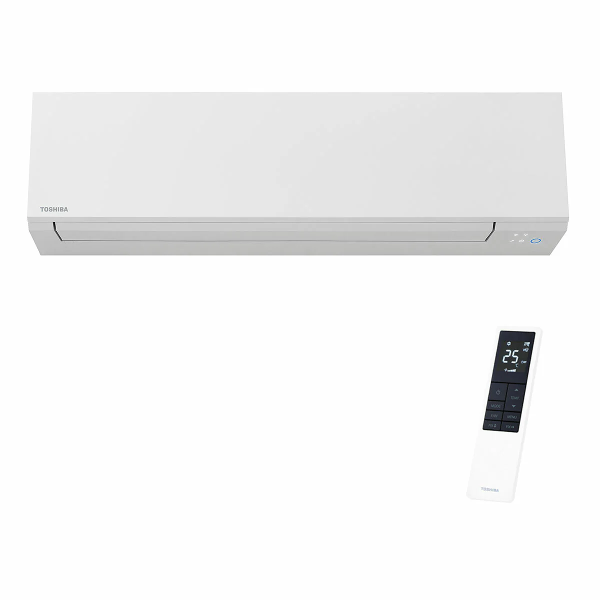 Condizionatore Toshiba SHORAI Edge White dual split 5000+7000 BTU inverter A++ wifi unità esterna 3.3 kW - Image 3