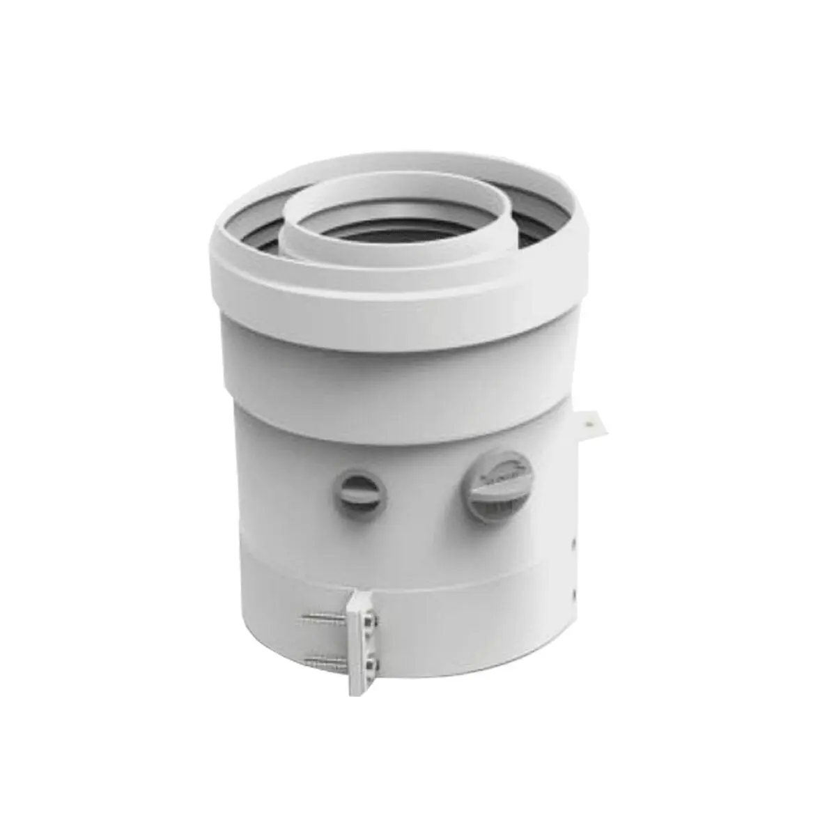 Kit attacco verticale per sistema coassiale ø 60/100 mm - Scaldabagni Ferroli Kona