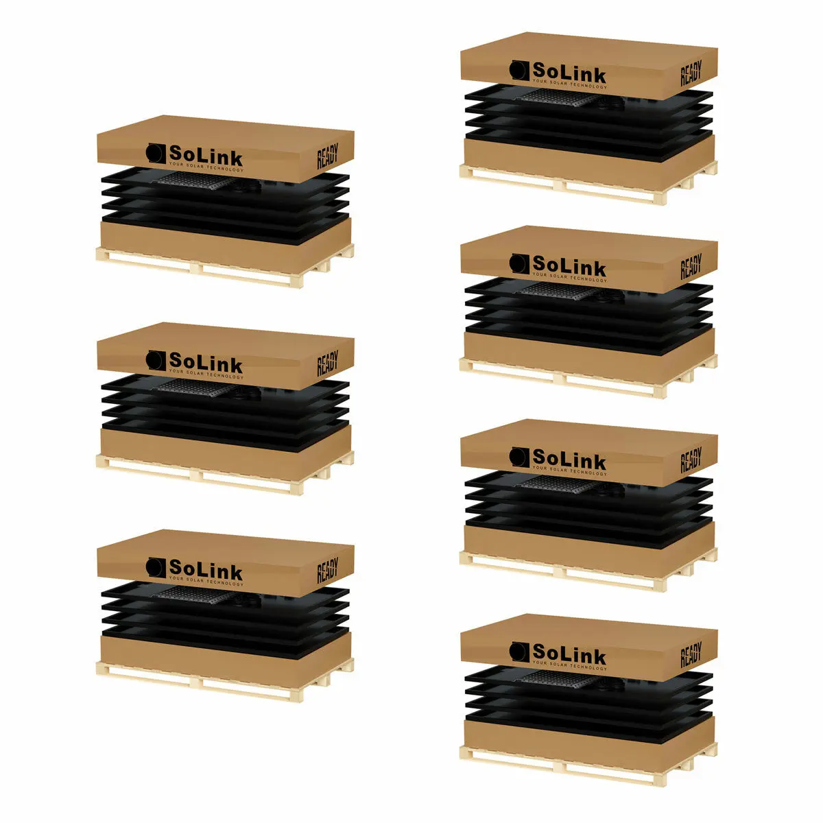 Kit fotovoltaico 10 kW SoLink Ready 1500 con  inverter integrato senza accumulo - Trifase con WiFi - Image 4