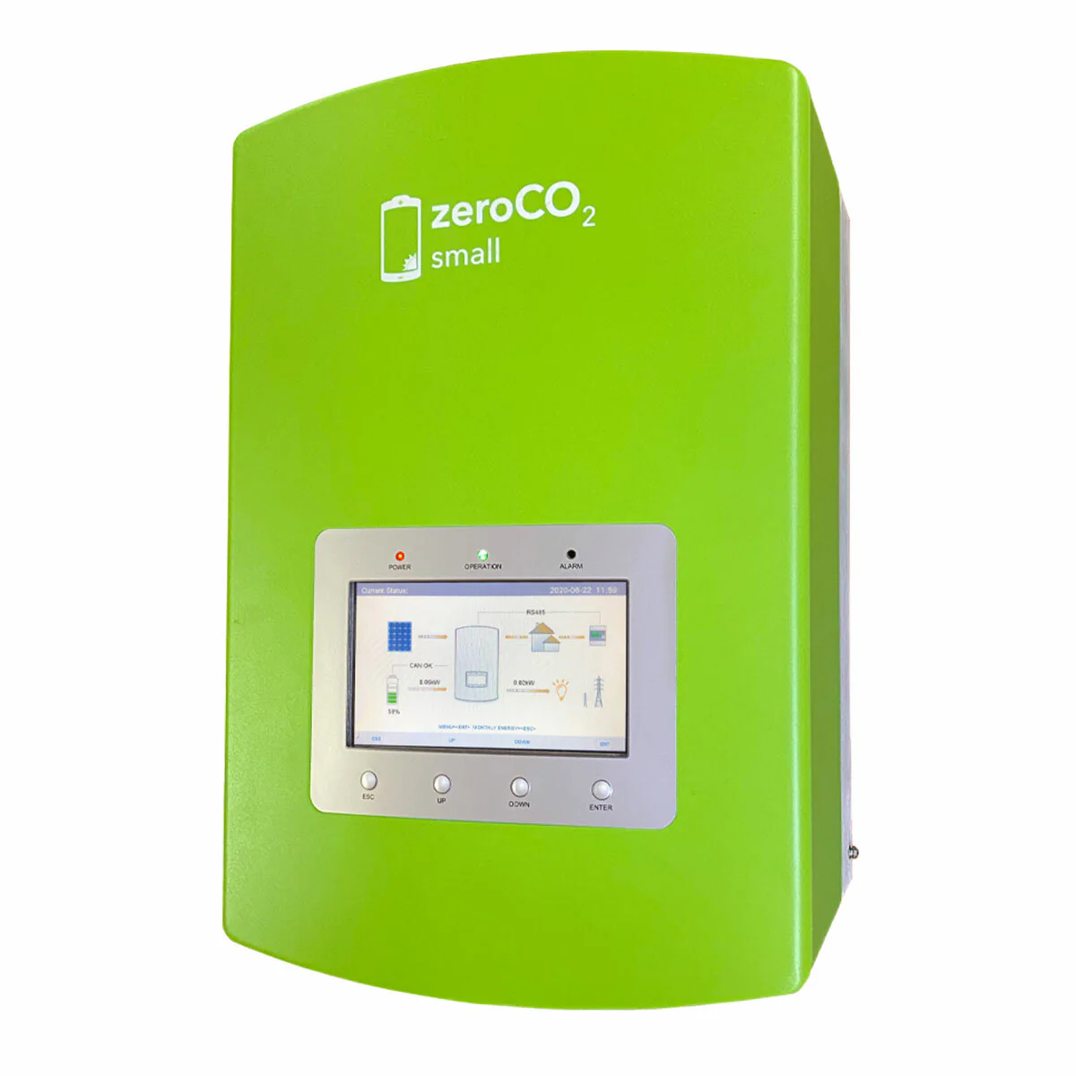 Kit fotovoltaico 3 kW con 7 pannelli fotovoltaici Trina Solar 450 W + Inverter Energy 3 kW - Image 2
