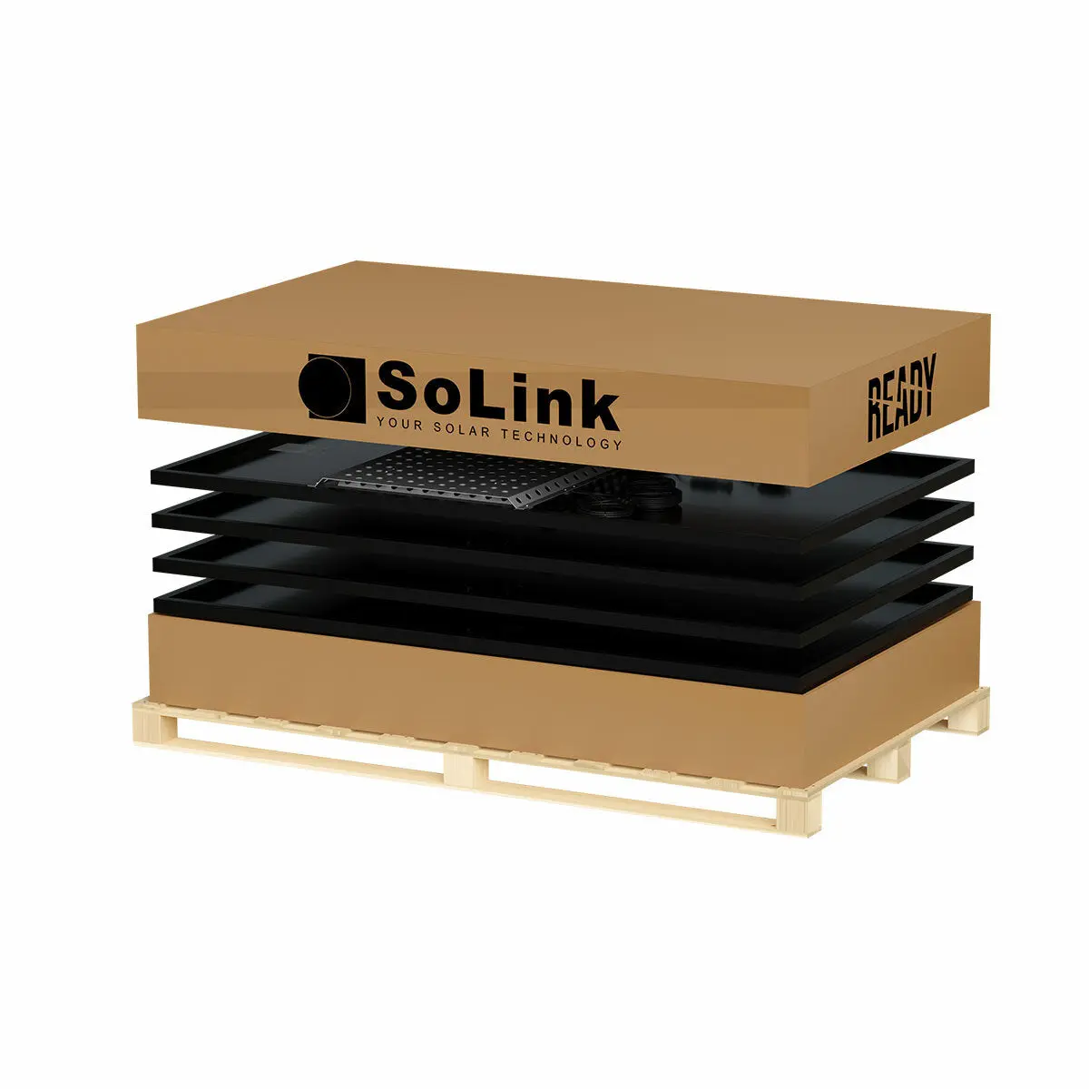 Pannelli fotovoltaici SoLink READY 1500 con inverter integrato - Kit 4 pannelli 1,52 kW WiFi - Image 4