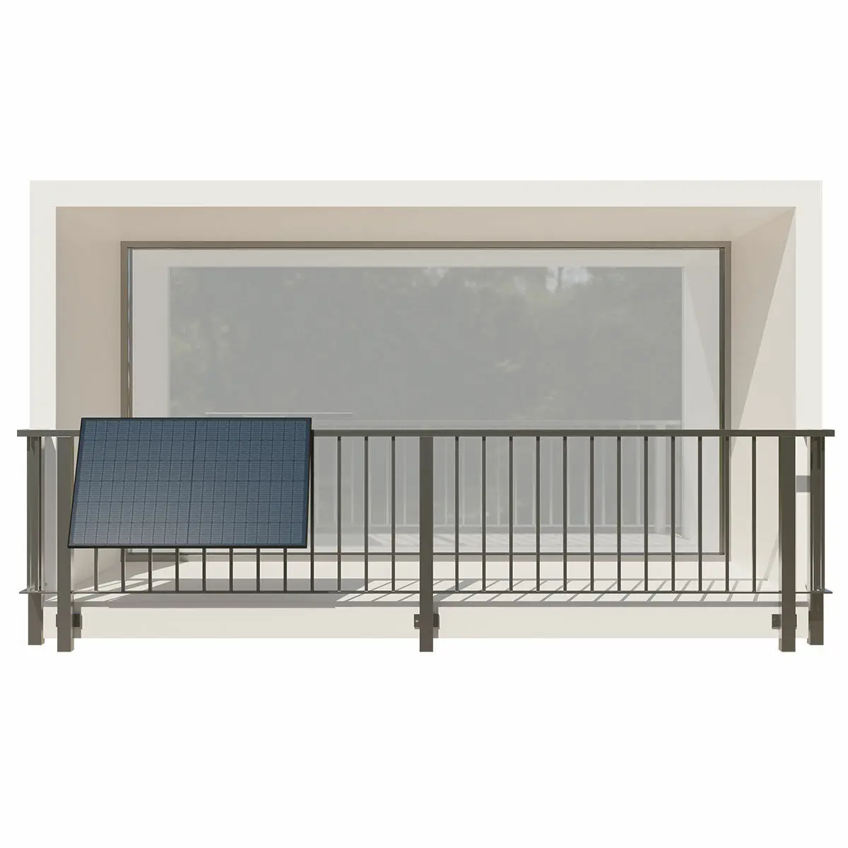 Pannello fotovoltaico da balcone SoLink READY ONE con inverter integrato - Kit completo 350 W WiFi - Image 2
