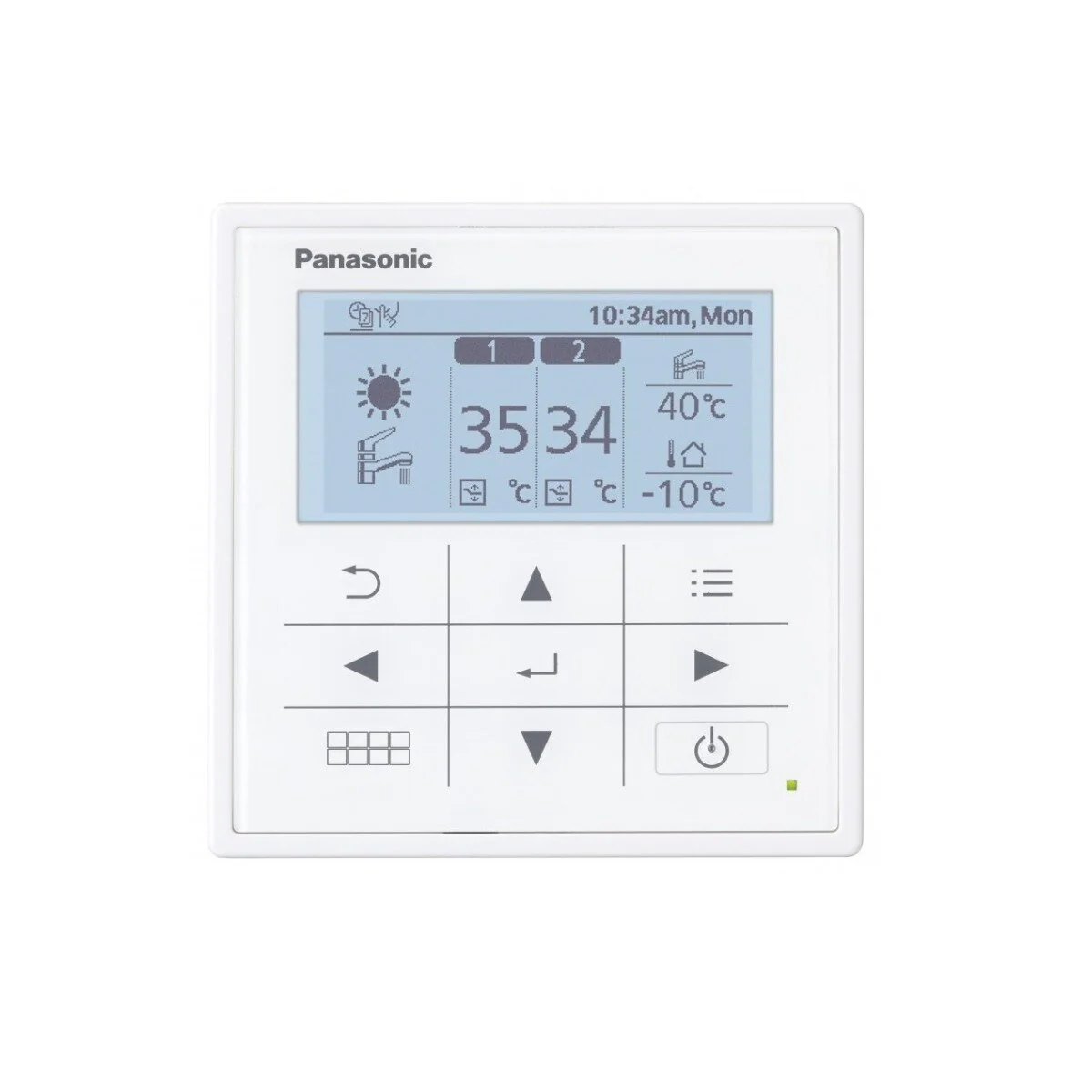 Pompa di calore aria-acqua Panasonic Aquarea 9 kW monoblocco monofase R32 A+++ - Image 2