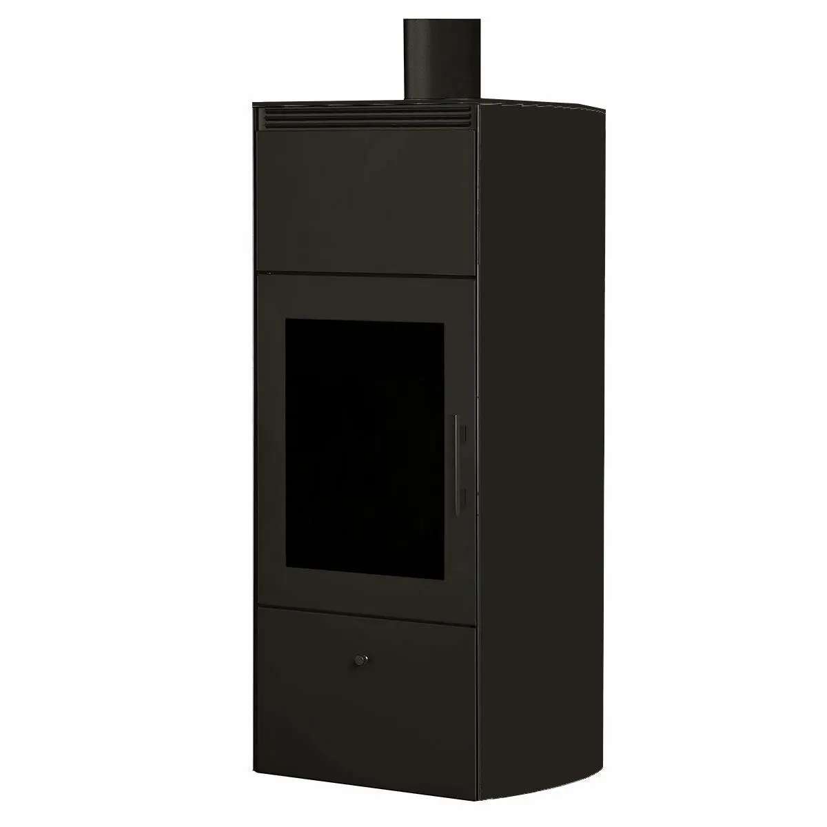 Stufa a legna Edilkamin Flamma 14 kW Idro Bianco panna - Image 3