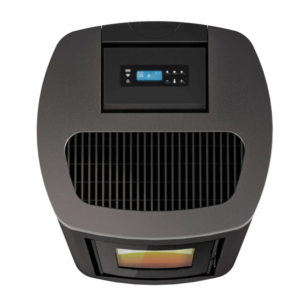 Stufa a Pellet Cadel Eclipse Plus 11 10 5 kW Ad Aria Canalizzata Wifi Antracite - Image 3