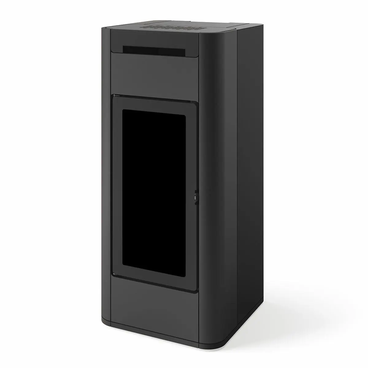 Stufa a pellet Edilkamin Tera H 30 Evo 30 kW Idro WiFi grigio chiaro opaco - Image 3