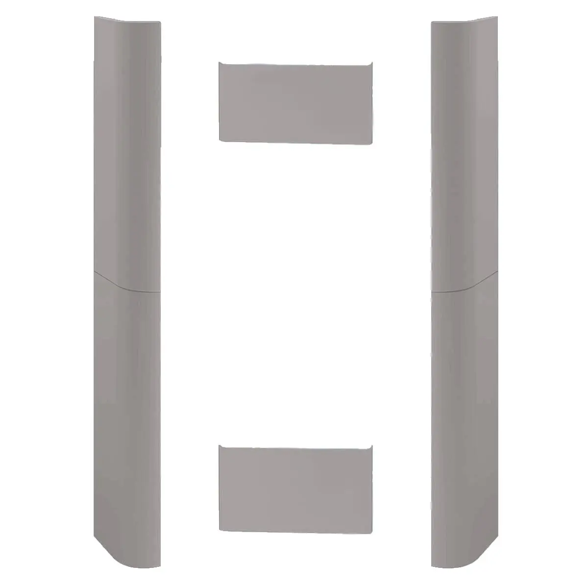 Stufa a pellet Edilkamin Tera H 30 Evo 30 kW Idro WiFi grigio chiaro opaco - Image 4
