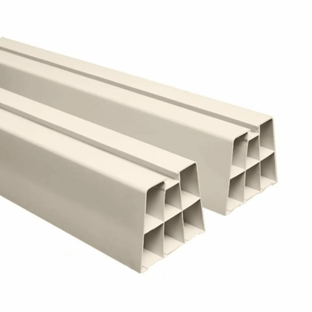 Supporto a pavimento Niccons 80x100x1000mm