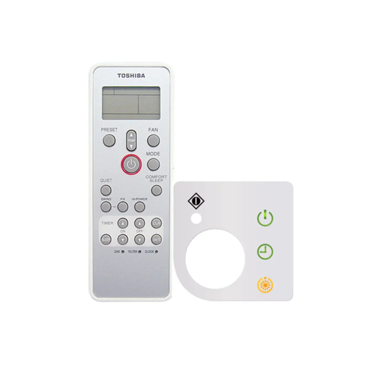 Telecomando + ricevitore a infrarossi Toshiba per cassetta compatta 60x60