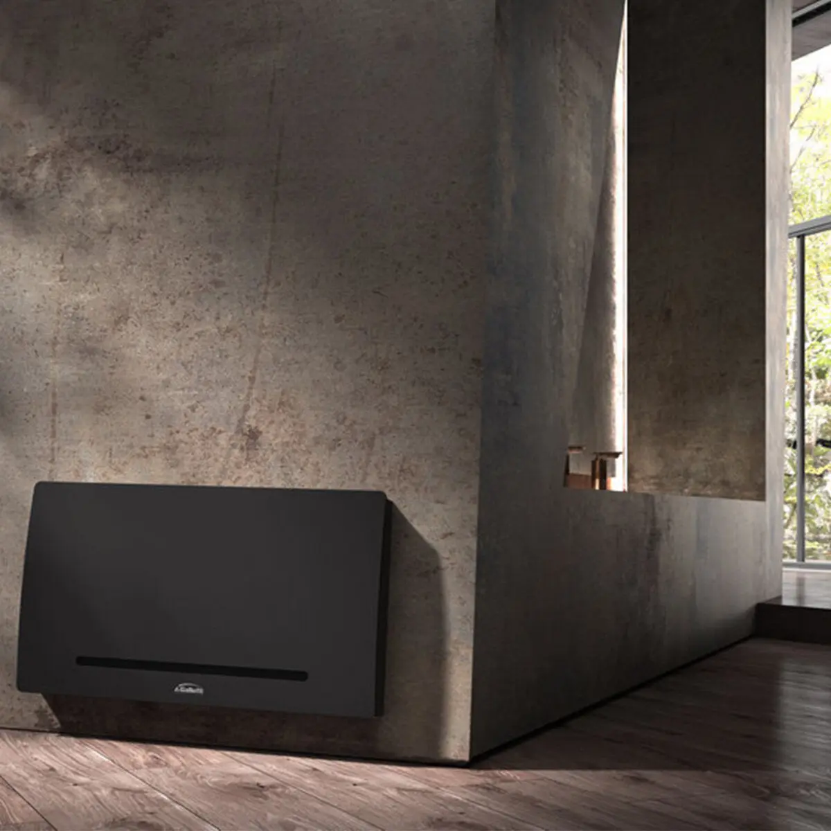 Ventilconvettore Galletti ART-U Metallic Skin Black 50 4,02 - 3,69 kW nero - Image 3