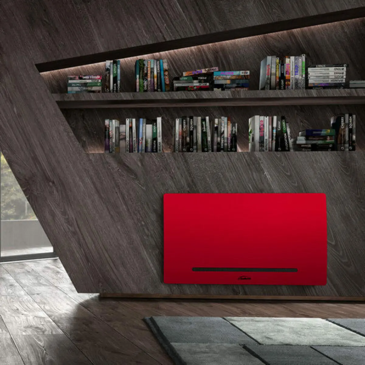 Ventilconvettore Galletti ART-U Metallic Skin Red 50 4,02 - 3,69 kW rosso - Image 2